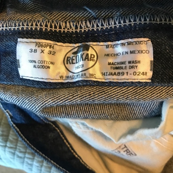 Red Kap New Mens 38 x 32" Work Jeans - Picture 3 of 3